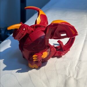 Red and Orange Action Figure Playset